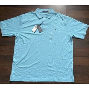 Polo by Ralph Lauren Classic Fit Light Blue Cotton Polo